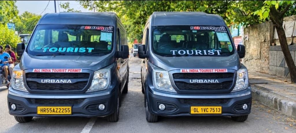 Force Urbania Tourist Vehicles - MALAYALEES YATRA HOLIDAYS DELHI PVT. LTD.